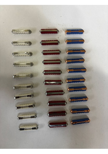 Mta Taş Sigorta 8 Amper 16 Amper 25 Amper Karışık 30 Adet