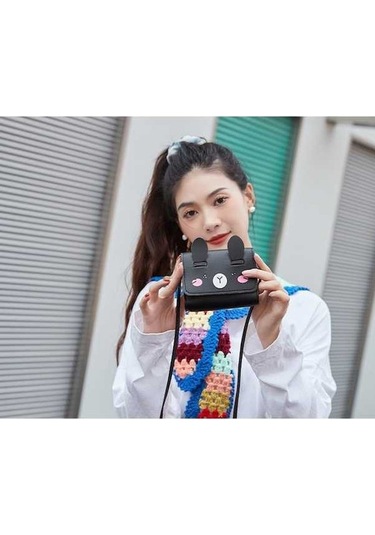 Ebitda Sevimli Mini Omuz Askılı Bozuk Para Kadın Kız Çocuk Çantası Açık Yeşil Sanbuyos Açık Yeşil