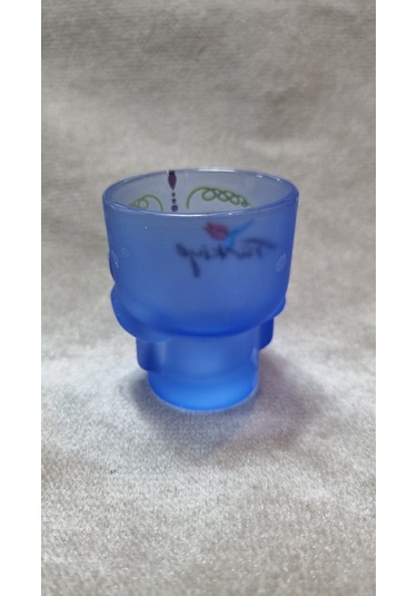 Kuru Kafa Shot Bardak Lacivert