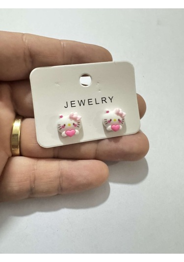 Hello Kitty Çocuk Küpe Çok Renkli 41912603