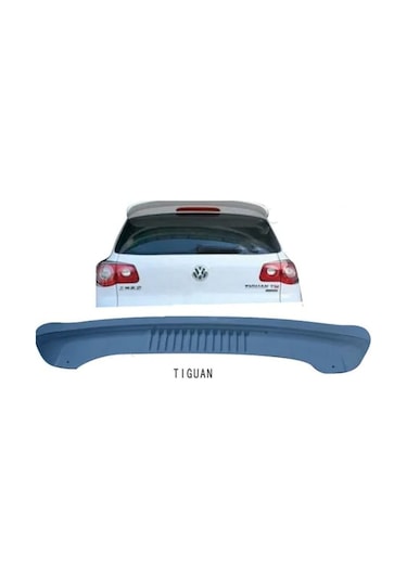 Volkswagen Tiguan 2007-2017 Uyumlu Yedek Parça Cam Üstü Spoiler