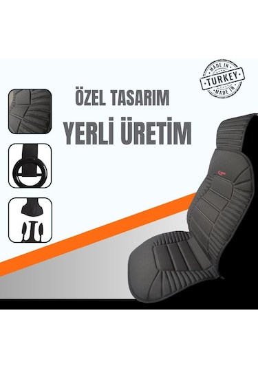 Space Oto Koltuk Minderi, Volkswagen Araçlarla Uyumlu 2'li Set Özel Tasarım Minder Premium 001