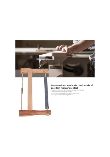 Ahşap İşleme İçin Başa Çıkma Testeresi, Tel Testere Ahşap Kesme El Testeresi Bıçağı Değişimi