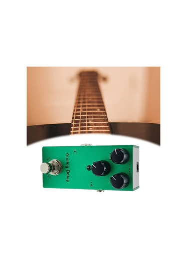 Jeemson Mini Gitar Efekt Prosessörü: Vintage Fazer, Analog Korus, Dijital Delay Ve Tube Tremolo Fonksiyonları İle Gerçek Bypass
