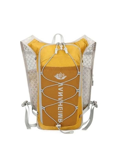 Willowhaven Sarı Çok Fonksiyonlu Dışarıda Spor Sırt Çantası: Işık Yansıtan, Su Bladder Uyumlu, Hafif Bisiklet Ve Maraton Çantası Sarı