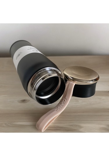 Classıc Stainless Steel Yandan Tutmalı  Günlük Şık 450 ML