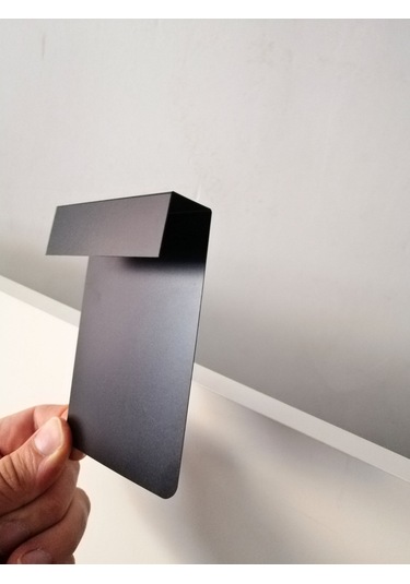 10 Adet Silinebilir Karatahta Siyah Etiket 10 x 7 CM Ahşap Raflar