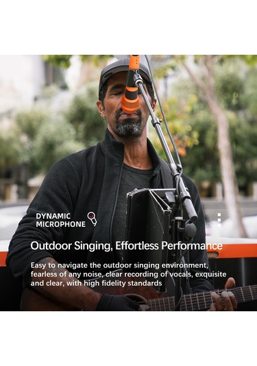 Leezsing "profesyonel Dinamik Mikrofon Ad-58 - Yüksek Hassasiyetli Sahne, Stüdyo Ve Canlı Yayınlar İçin"