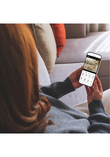 Xenon Smart Akıllı İç Mekan Kamera 1080p Full HD Gece Görüşlü 3 MP Güvenlik Kamerası 3 Adet