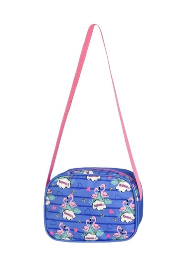 Waddell Mavi Flamingo Okul Çantası ve Beslenme Çantası Seti - Kız