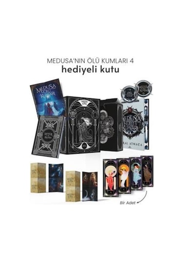 Medusa'nın Ölü Kumları 4 Hediyeli Tekli Kutu / Maral Atmaca