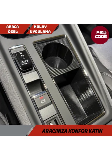 Skoda Elroq Orta Konsol Bardaklık Skoda