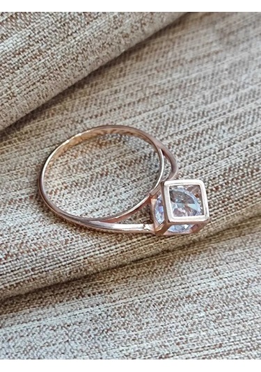 Sılver Whale Taşlı Yüzük 159886583 Gri