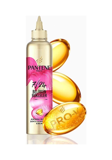 Pantene 7/24 Saç Bakım Kremi Anında Bukle Şekillendirici 300 ML