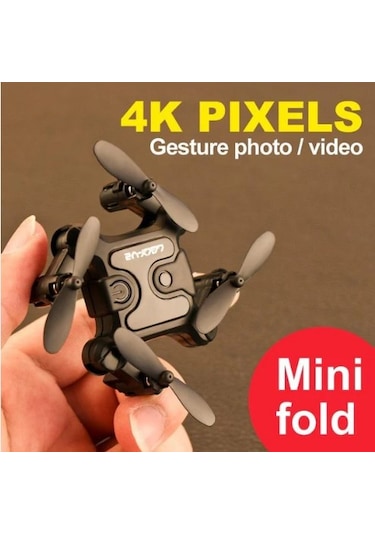 4k Kamera & 2 Bataryalı Mini Drone Süper Akıcı Görüntü, Uzatılmış Uçuş Süresi Kompakt & Yüksek Performans