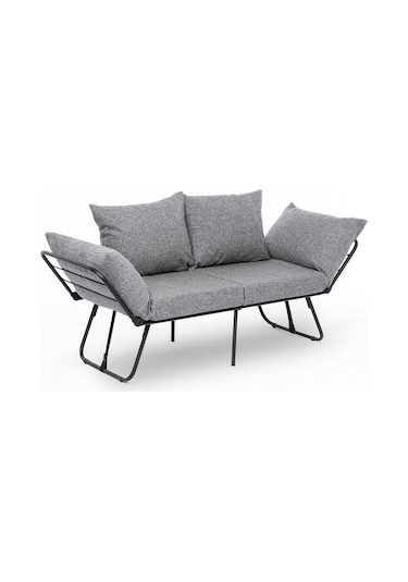 Pafu Viper İkili Katlanır Yataklı Koltuk Keten Açık Gri