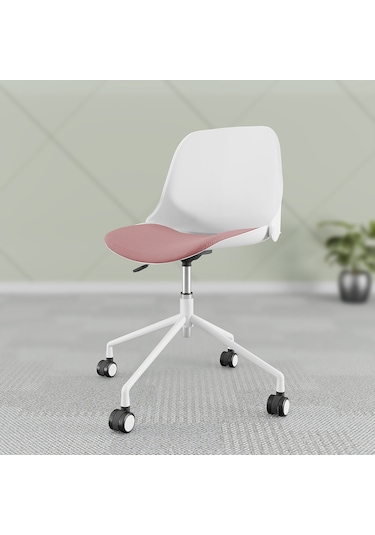 Karr Office Osaka Minimalist Çalışma Sandalyesi Pembe
