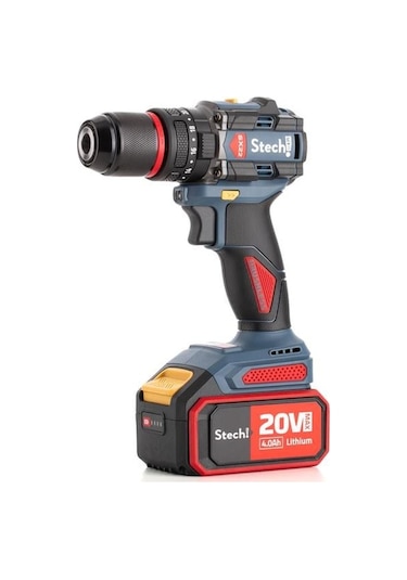Stechend SX22 Akülü Darbeli Matkap + 2 Adet 4.0 Ah Akü