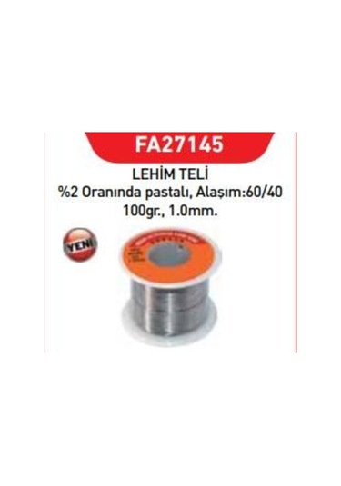 Fastbond 27145 Lehim Teli 1 Mm 100 Gr (547188889)