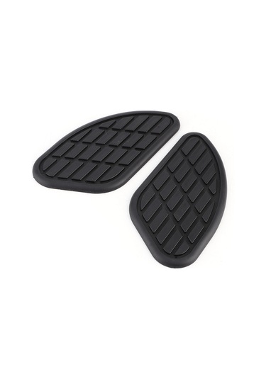 Reedark Motosiklet Universal Klasik Tank Koruma Paspası Çift Set Gri - Kauçuk Malzeme, Çizikten Koruma, Knee Fit Tasarım