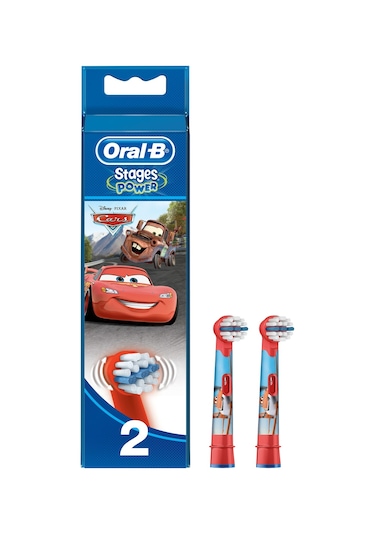 Oral-B Stages Power Cars Diş Fırçası Yedek Başlığı 2'li