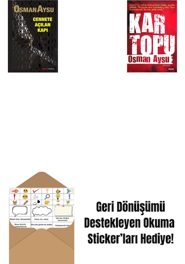 Cennete Açılan Kapı Cep Boy + Kartopu Cep Boy + Okuma Sticker'ları