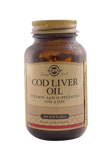 Solgar Cod Liver Oil 100 Softgels