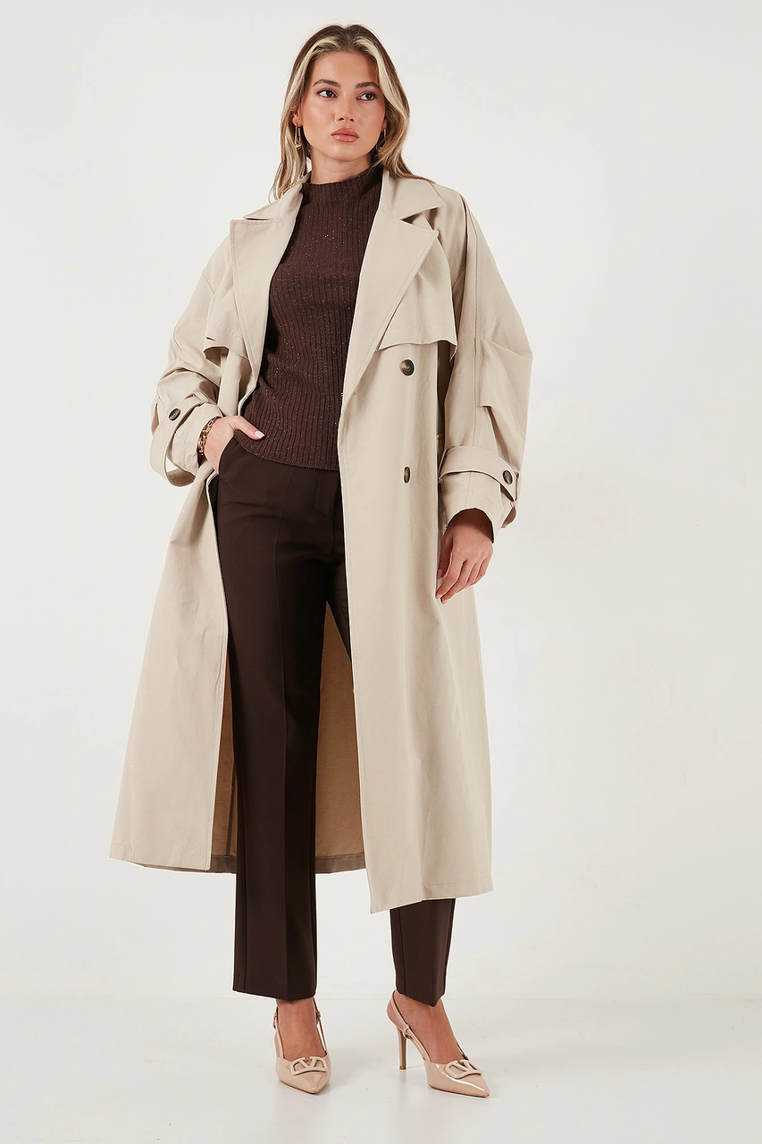 Lela Bayan Trençkot 6839605 Taş Taş