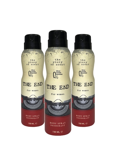 The End Kadın Deodorant 3 x 150 ML