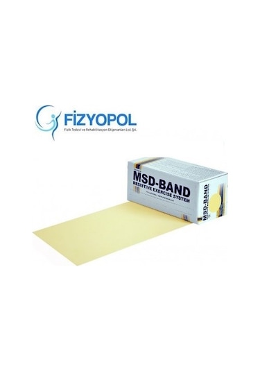 Msd Moves Band 1.5 Metre Ten Egzersiz ve Pilates Direnç Bandı