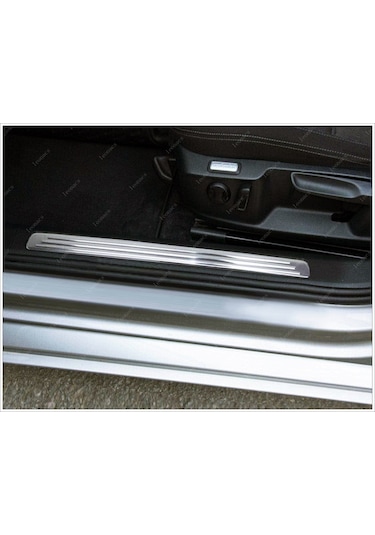 Vw Passat B8 Krom İç Kapı Eşiği 4 Prç P.Çelik 2014-2019 Arası