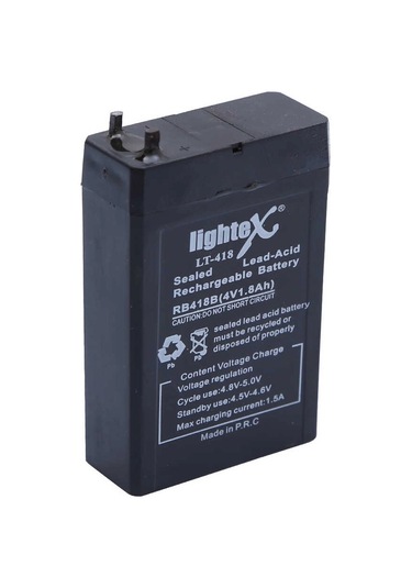 Lightex Lt-418 4v 1.8ah Işıldak Fener Aküsü