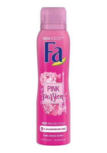 Fa Pink Passion Pink Rose Scent Kadın Sprey Deodorant 150 ML