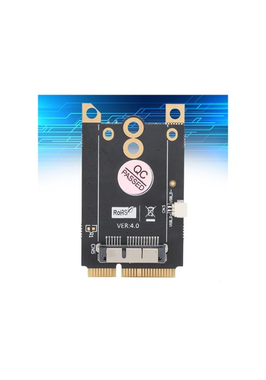 Geeroyoo Bcm94630 Dönüştürücü Kartı - 12+6 Pin Wlan Mini Kartı İçin Mini Pcı-e Mpcıe Slotuna Çevirici, Windows 7/8/10 Uyumlu, Plug And Play