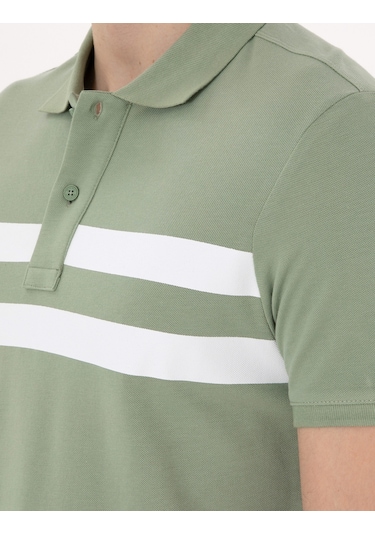 Pierre Cardin Erkek Çağla Tişört 50310154-vr016 Çağla