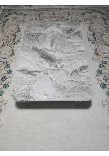 Dikdörtgen Yer Sofrası 70 120 Ahşap