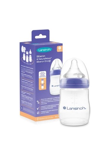 Lansinoh Natural Wave Biberon - 160 ML