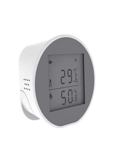 Akıllı Wifi Sıcaklık Nem Monitörü Kablosuz Sıcaklık Beyaz