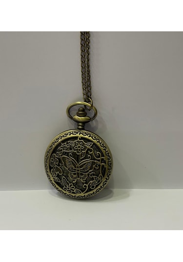 Profisher R0008mk Kelebek Figürlü 46 Mm Klasik Köstekli Cep Saati