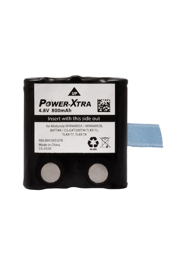 Power-xtra Ixnn4002a Motorola T5 Telsiz Pili