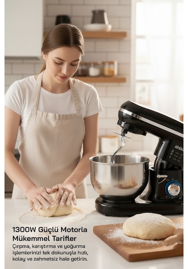 Sinbo SMX-2770 1300 W Standlı Mikser