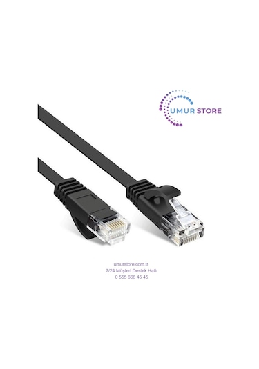 Cat5 Rj45 Slim Internet Bağlantı Kablosu