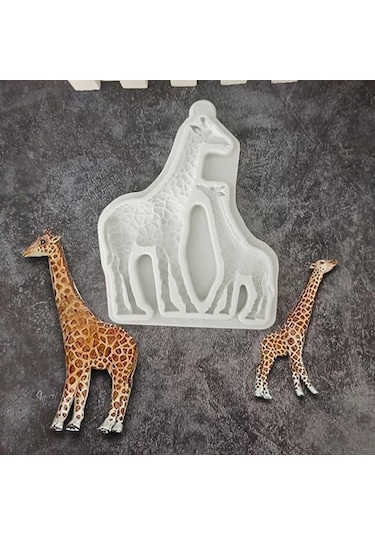 Fondan Kalıp Esnek Yapışmaz Silikon Orman Hayvan Mousse Fondan Kalıp Kek Dükkanı A