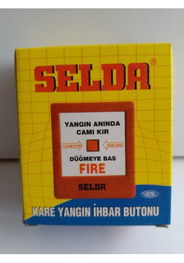 SIVA ÜSTÜ YANGIN İHBAR BUTONU