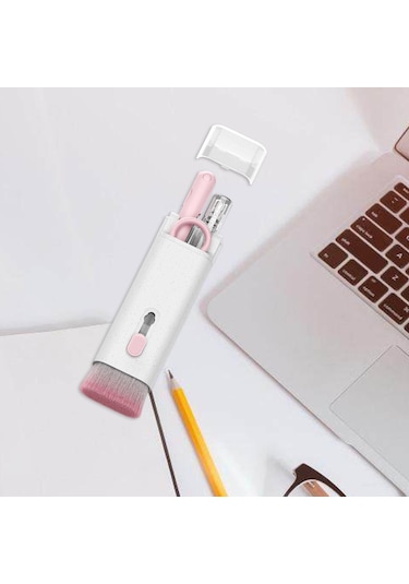 Homyl Kulaklık Temizleme Kalemi, Kulak Tıkacı Için Yumuşak Pembe