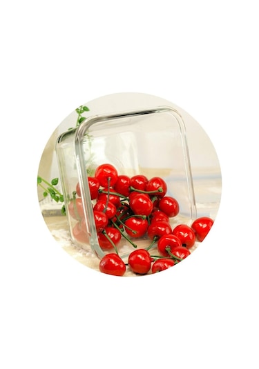 Glasslock Kare Cam Saklama Kabı 1200ml D-mcsb120