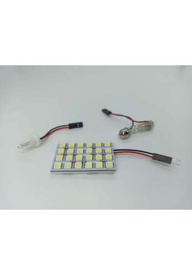 Araç İçi Oto Aydınlatma Tepe Lambası 24 Smd Led Tavan Lamba N11.1328