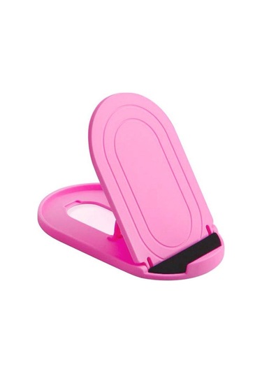 Juo Katlanır Masaüstü Telefon Tutucu Stand Pembe (481769651)