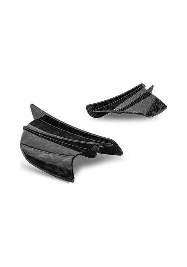 Motosiklet Kanatçık Aerodinamik Kanat Kiti Spoiler, Stil: Dövme Doku Diğer