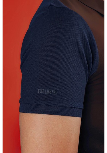 Ts 845 Lacivert Spor T-shirt Lacivert